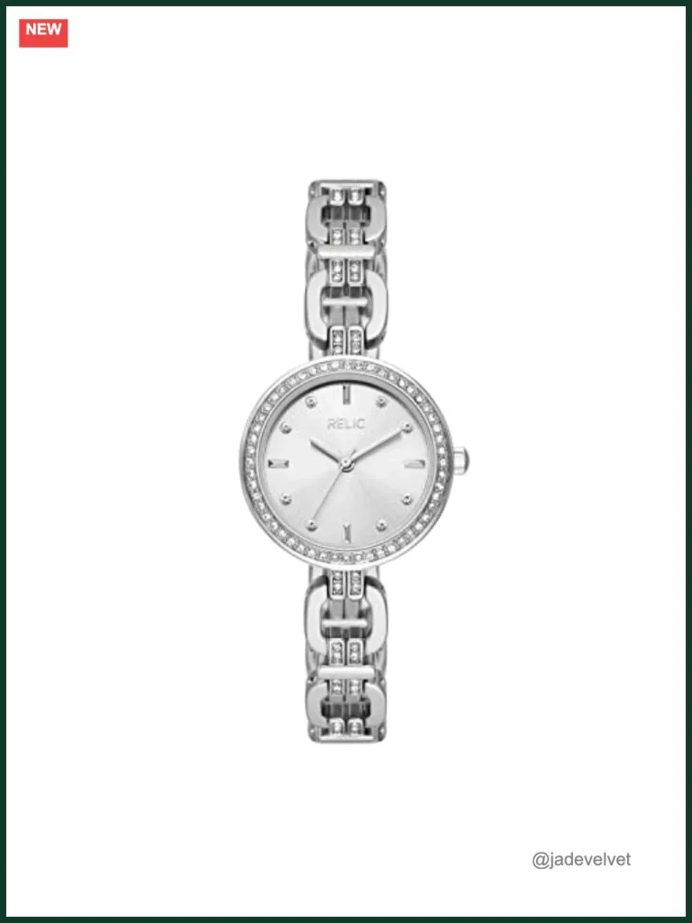 Women's Analog Dress Watch Silver Alloy Steel Bracelet Quartz